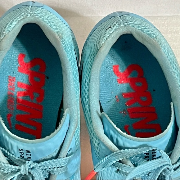 Nike Men's Zoom Rival Sprint Track & Field Spikes Blue Shoe DC8753-400  Size 8.5 - Picture 11 of 13